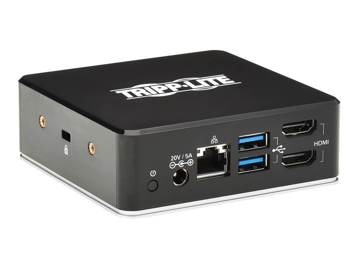 Tripp Lite USB C Dock, Dual Display