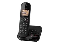 Panasonic KX-TGC420G Trådløs telefon Ingen nummervisning Sort