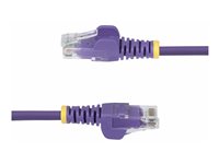 Startech patch cable - 25 cm - purple