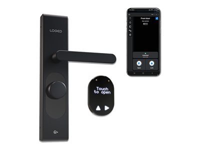SHELLY LOQED Touch Black Smart Lock