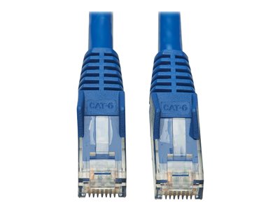 Eaton Tripp Lite Series Cat6 Gigabit Snagless Molded UTP Ethernet Cable (RJ45 M/M), PoE, CMR-LP, Blue, 6 ft. (1.83 m)