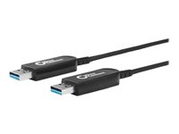 MicroConnect Premium USB 3.1 Gen 1 USB-kabel 10m Sort