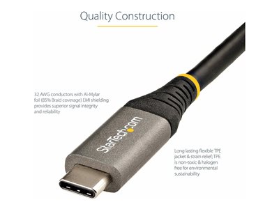 0.5m 1m 2m 3m USB-C Type C Cable Premium FAST Charging USB Lead & Data Sync  Wire