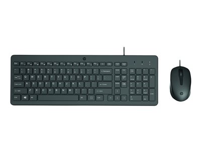 HP 150 Wired Mouse and Keyboard (P) - 240J7AA#ABD