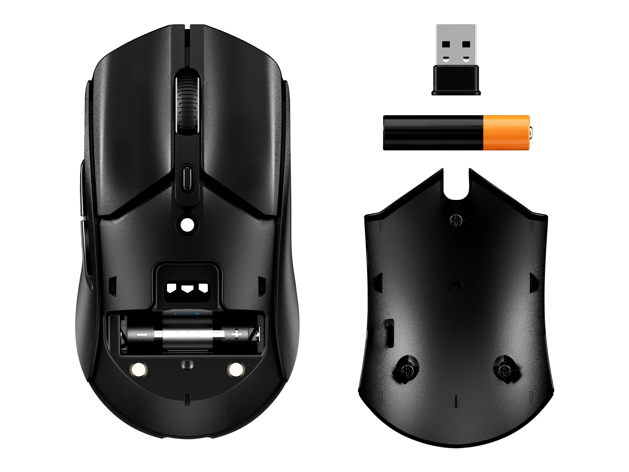 MOUSE PF HASTE2 CORE WRL BLACK