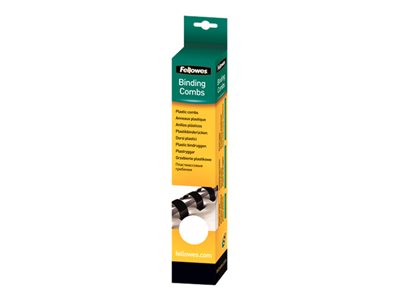 FELLOWES anneaux plastiques 14mm blanc