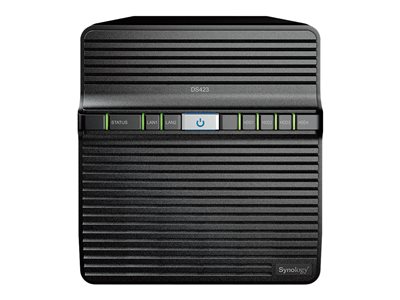 Synology Disk Station DS423 NAS server 4 bays SATA 6Gb/s RAID RAID 0, 1, 5, 6, 10, JBOD 