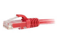 C2G 6IN Cat6a Snagless Unshielded (UTP) Network Patch Ethernet Cable-Red