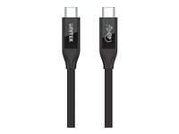 Unitek USB Type-C kabel 80cm Sort