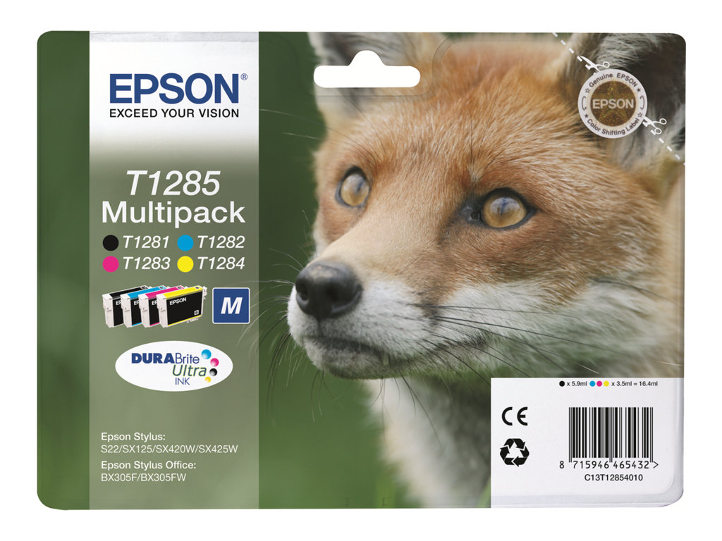 EPSON 2LB ink T128 multipack blister w/s