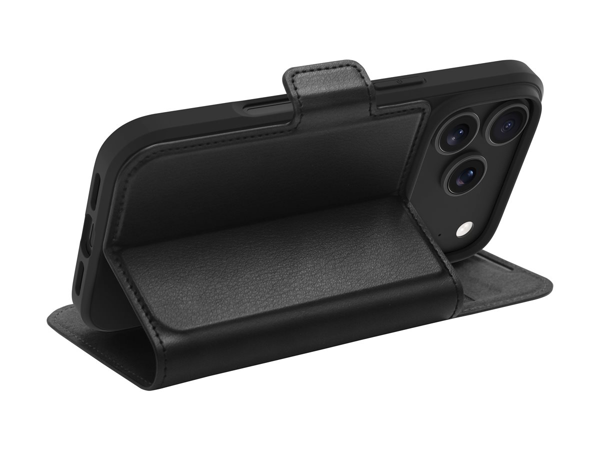 dbramante1928 Sustainable Bergen Folio Case Pro iPhone 17 Pro BLACK - Enterprise Bulk Packaging – foto 5