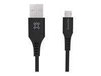 XtremeMac Flexi USB-kabel 1.5m Sort