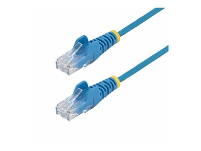 StarTech.com 5m Blue Slim CAT6 Ethernet Cable, Snagless, 28AWG, LSZH