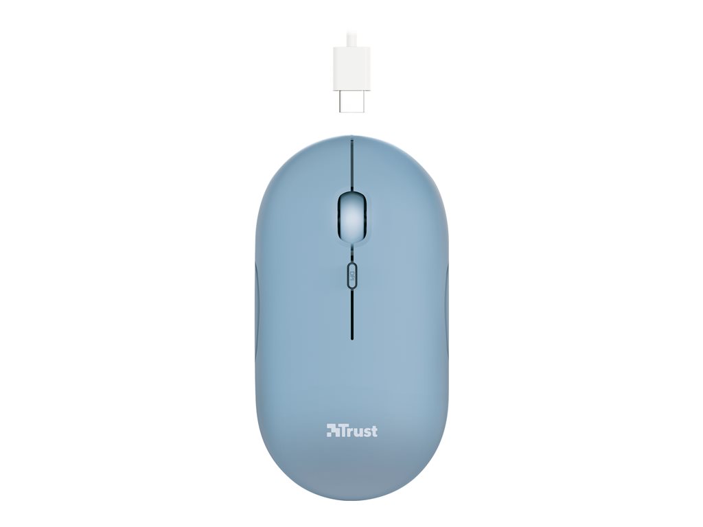 TRUST Souris sans fil PUCK Ultra-plate