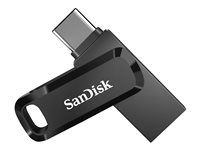 SanDisk Ultra Dual Drive Go 32GB USB 3.1 Gen 1 / USB-C Sort