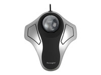 Kensington Orbit Optical Trackball - Trackball - rechts- und linkshändig - optisch - 2 Tasten - kabelgebunden - USB - Silber