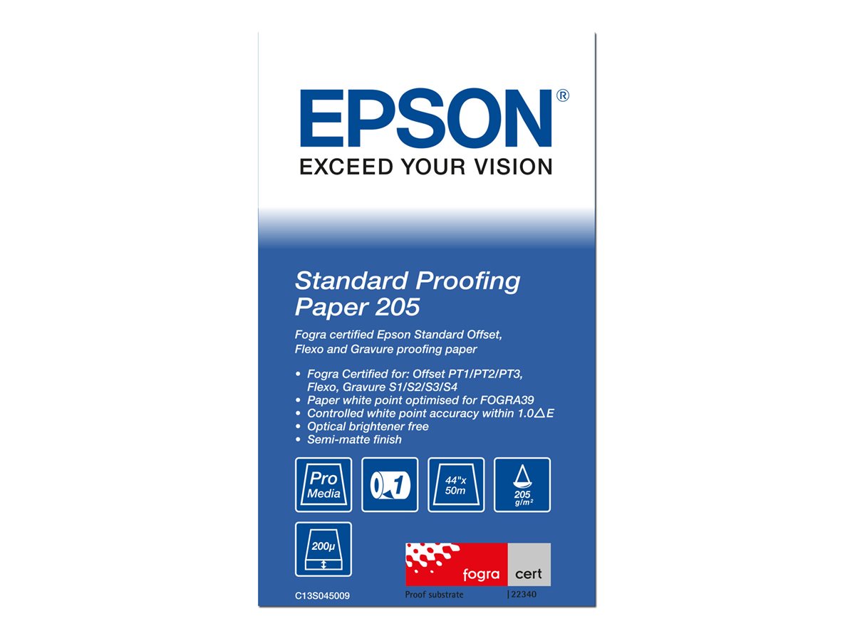 Epson Proofing Paper Standard - nátiskový papír - 1 role - Role (111,8 cm x 50 m)