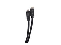 C2G 3.3ft (1m) USB 4.0 USB-C to C (48V 5A) 240W Charging Cable-Black