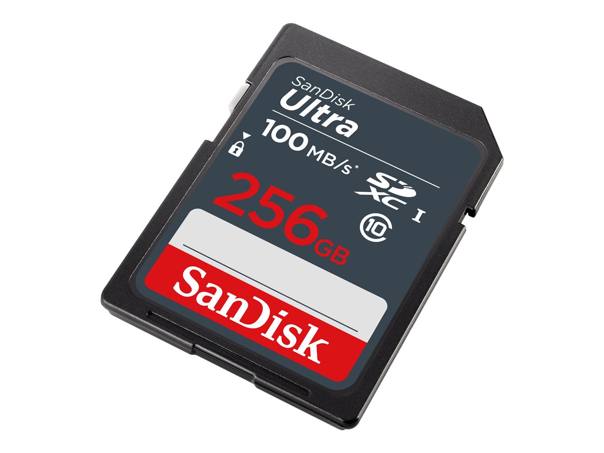SanDisk Ultra - paměťová karta flash - 256 GB - SDXC UHS-I