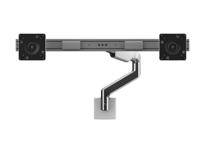 Humanscale M8.1 - Mounting kit (monitor arm, direct hardwall mount, angled link/dynamic link, crossbar for dual monitors)