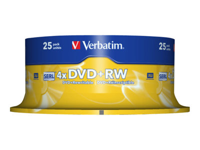 Verbatim - 25 x DVD+RW