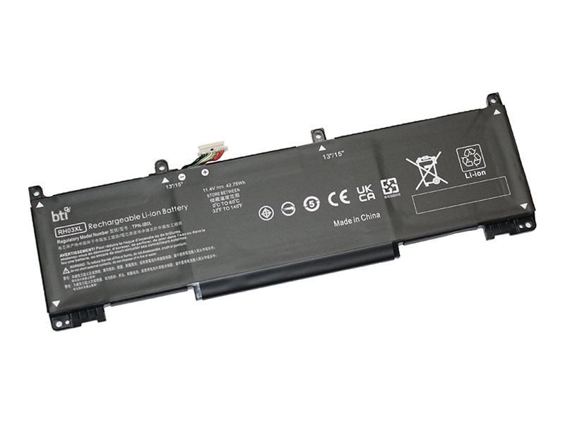 BTI - Notebook battery (equivalent to: HP M75599-005)