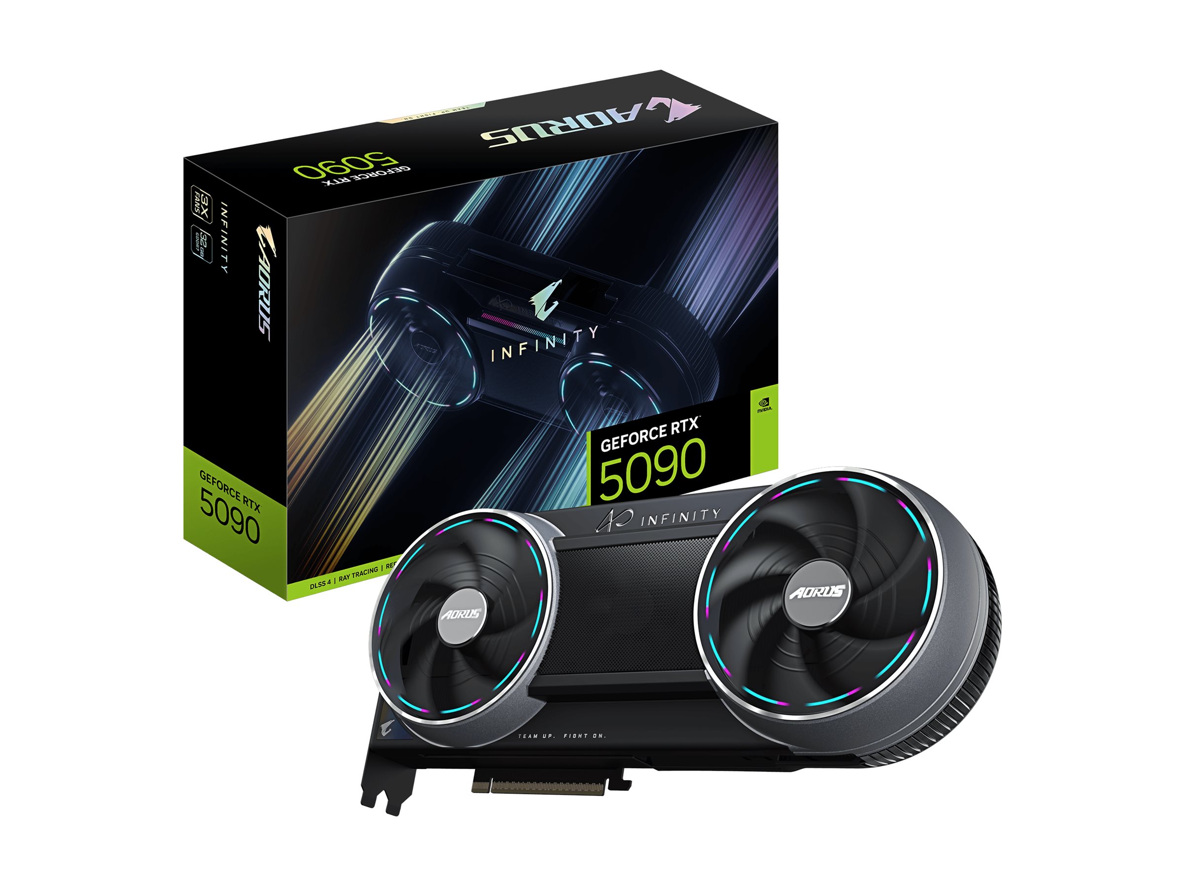AORUS INFINITY, OC Edition, graphics card, 32 GB