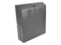 Eaton Tripp Lite Series 4U Wall Mount Low Profile Secure Rack Enclosure Cabinet Vertical