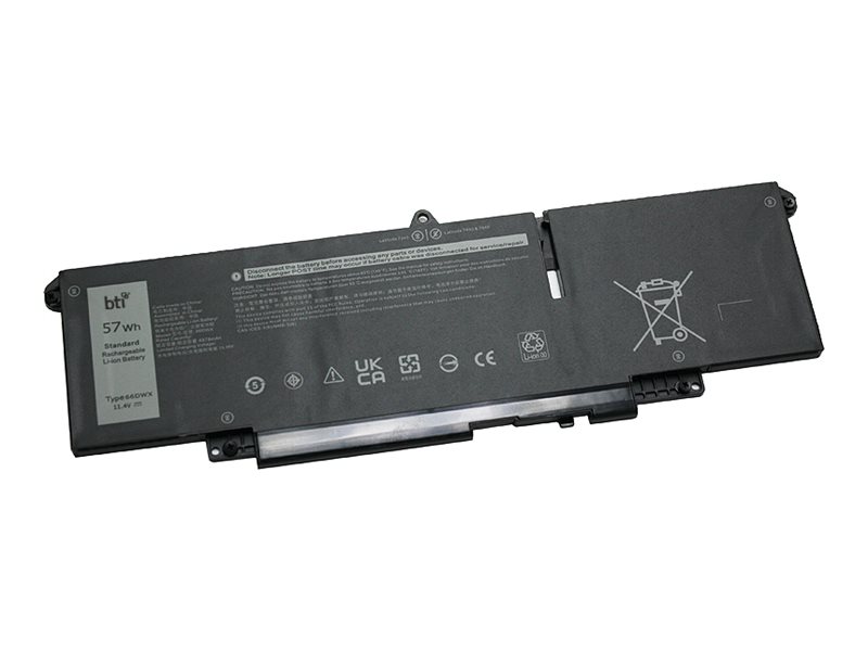 BTI - Notebook battery (equivalent to: Dell 66DWX)