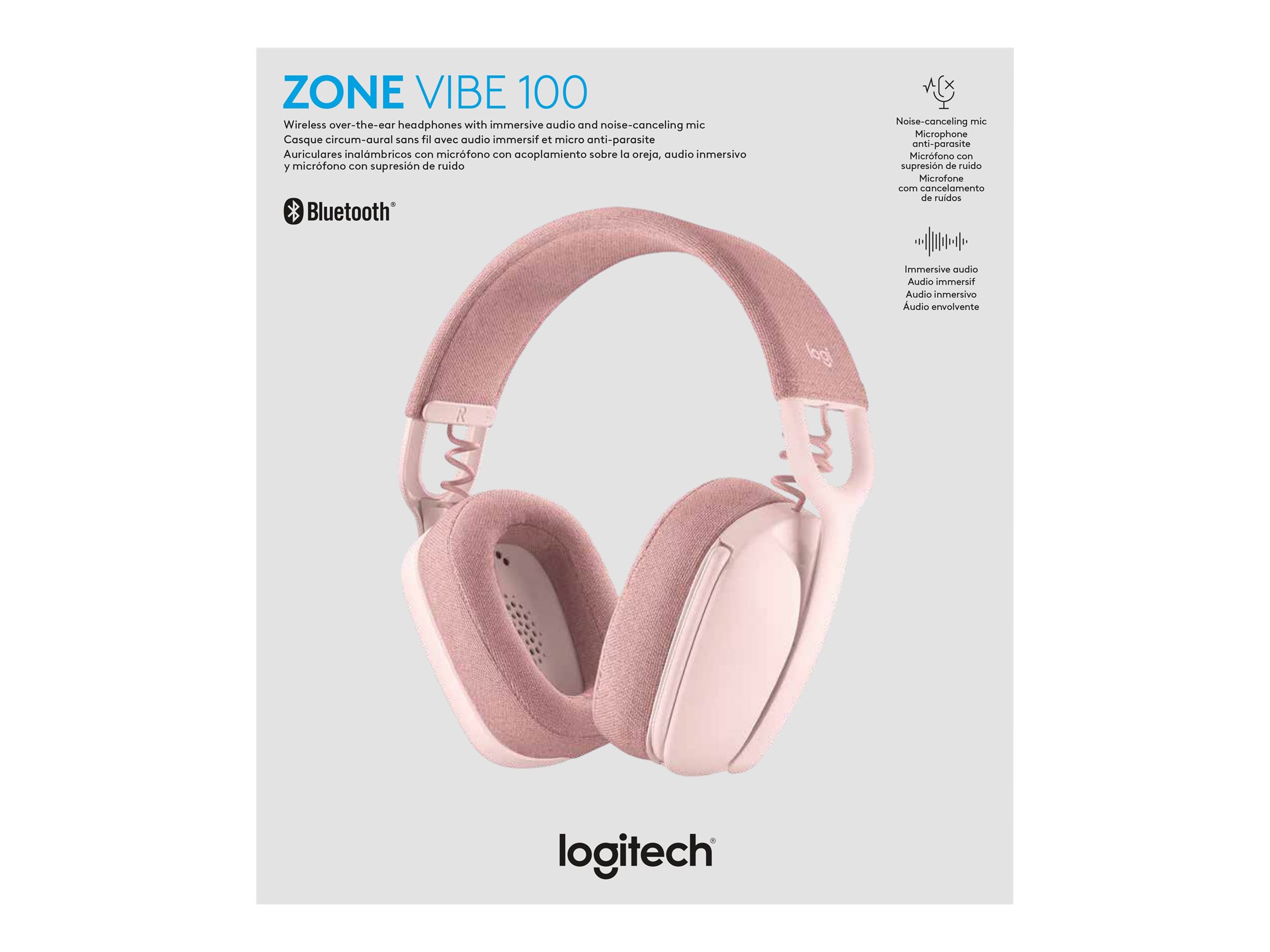Cuscinetti Auricolari Di Ricambio Per Logitech Zone Vibe 100/125 E G435 – Tessuto Traspirante E Facili Da Montare