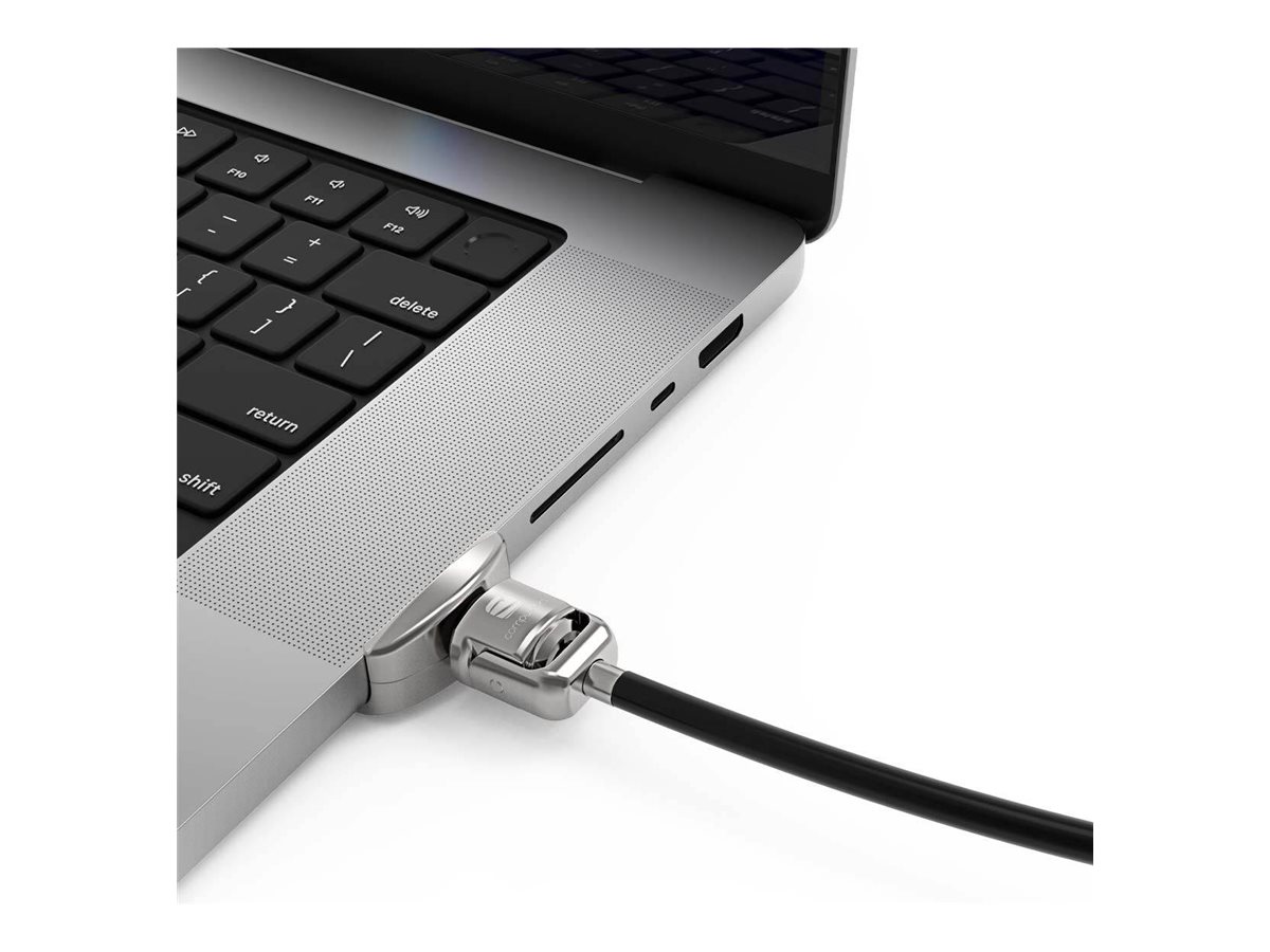Compulocks Ledge Lock Adapter for MacBook Pro 16" M1, M2 & M3 with Keyed Cable Lock