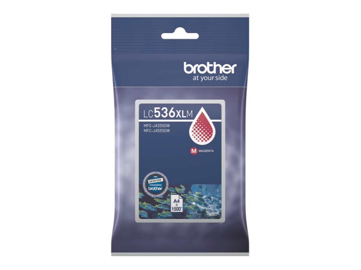 Brother LC536XLM High Yield magenta original ink Package view Front 80520