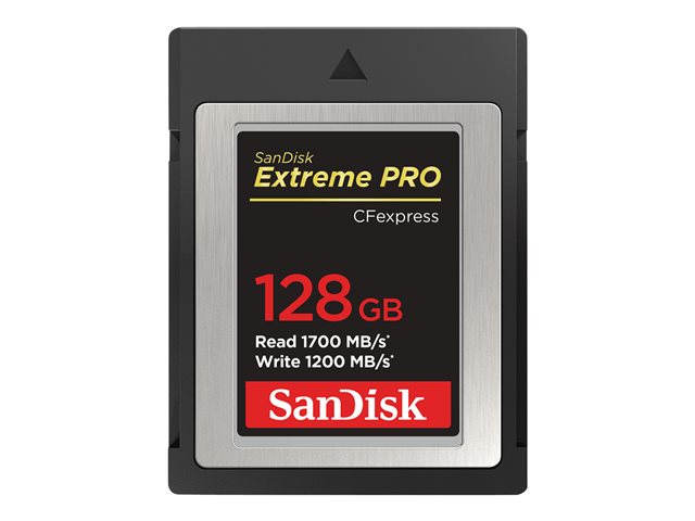 Sandisk Extreme Pro Flash Memory Card 128 Gb Cfexpress
