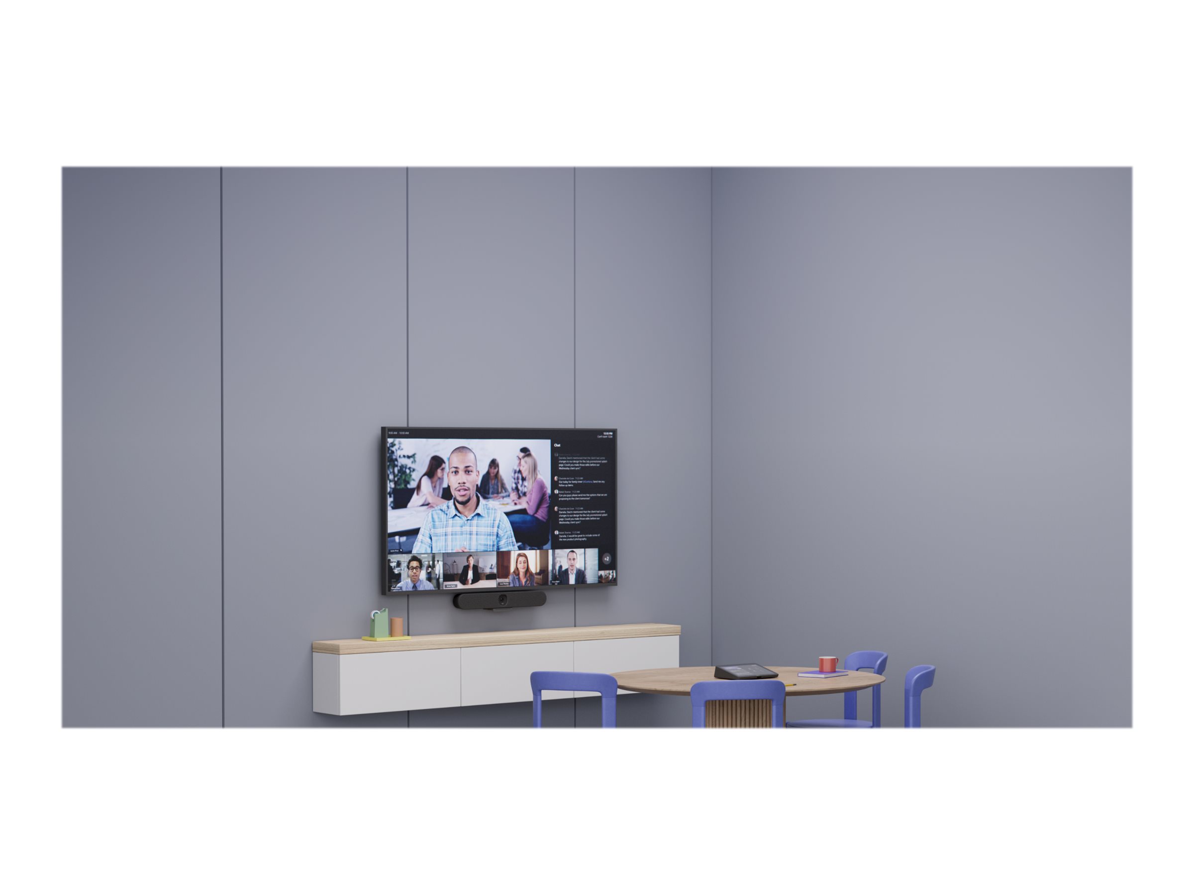 Logitech Rally Bar Huddle Video Conferencing Device Power Adapter Included