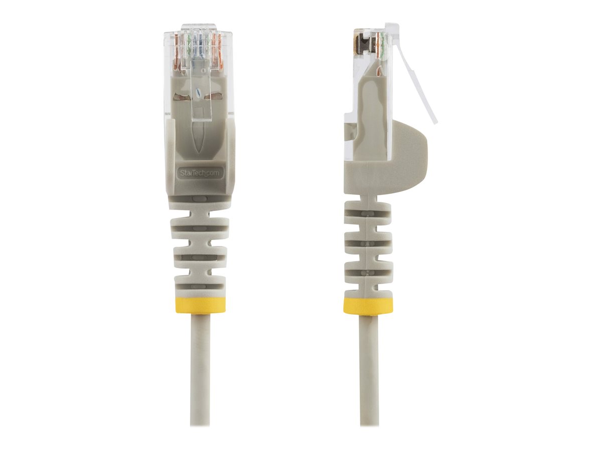 Startech 2m Slim LSZH CAT6 Ethernet Cable 10 Gigabit Snagless RJ45 100W PoE Patch Cord CAT 6 Product shot Front 79800