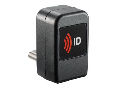 rf IDEAS WAVE ID Nano Keystroke HID iCLASS SE & Seos Black Vertical USB-C Reader 