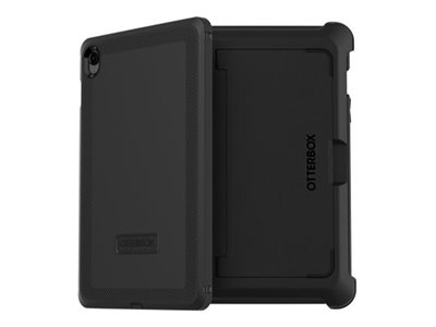 Defender Series - Flip cover for tablet - black - 