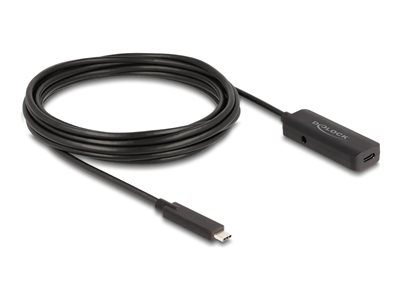 DELOCK Aktives USB 10 Gbps Verlängerungskabel USB Type-C 5 m - 80028