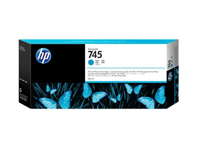 HP 745 Tintenpatrone Cyan 300 ml