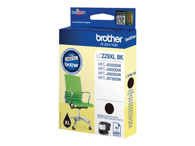 Brother LC229XLBK - black - original - ink cartridge