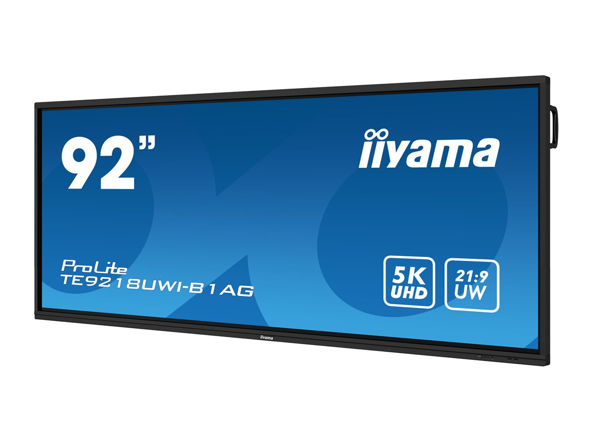iiyama ProLite TE9218UWI-B1AG 92" Třída (91.5" zobrazitelný) displej LCD s LED podsvícením - 5K - pro digital signage / interaktivní komunikace – foto 2