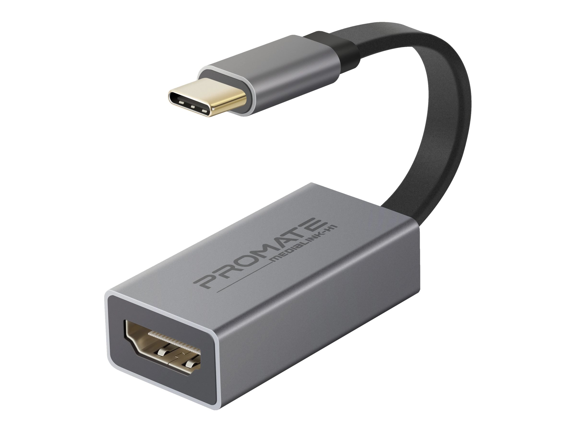 Promate MediaLink-H1 adapter HDMI / Product shot Left-angle 79900