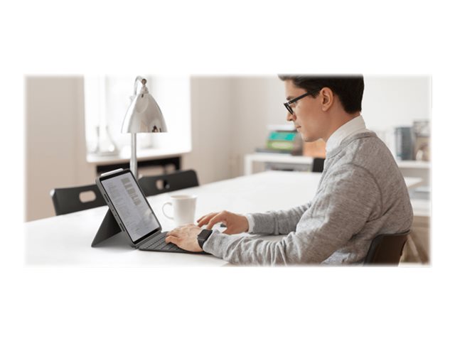 Logitech Combo Touch - klávesnice a pouzdro - s trackpad - QWERTZ - švýcarská - oxfordská šedá Vstupní zařízení – foto 12