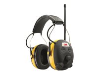 3M WorkTunes Connect Wireless Hearing Protector Headset with radio full size Bluetooth 