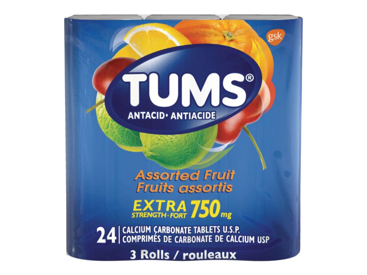 Tums Ex-Strength Fruit - 3pk