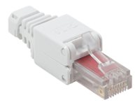 LogiLink CAT 6 Ikke afskærmet parsnoet (UTP) Netværk-konnektor Hvid RAL 9003