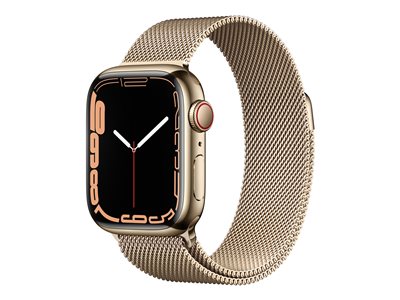 Apple Watch Series 7 GPS + Cellular , 41mm Gold St för företag ...