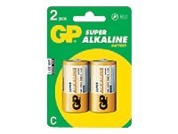 GP Super Alkaline C-type Standardbatterier
