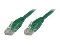 MicroConnect CAT 6 Ikke afskærmet parsnoet (UTP) 20cm Netværkskabel Grøn