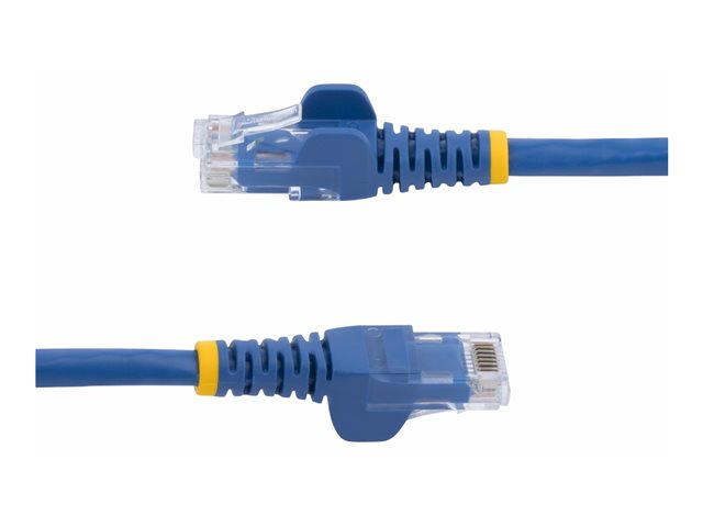 Startech 75ft CAT6 Ethernet Cable, 10 Gigabit Snagless RJ45 650MHz 100W PoE Patch Cord, CAT 6 10GbE UTP Network Cable w/Strain Relief, Blue, Wiring is